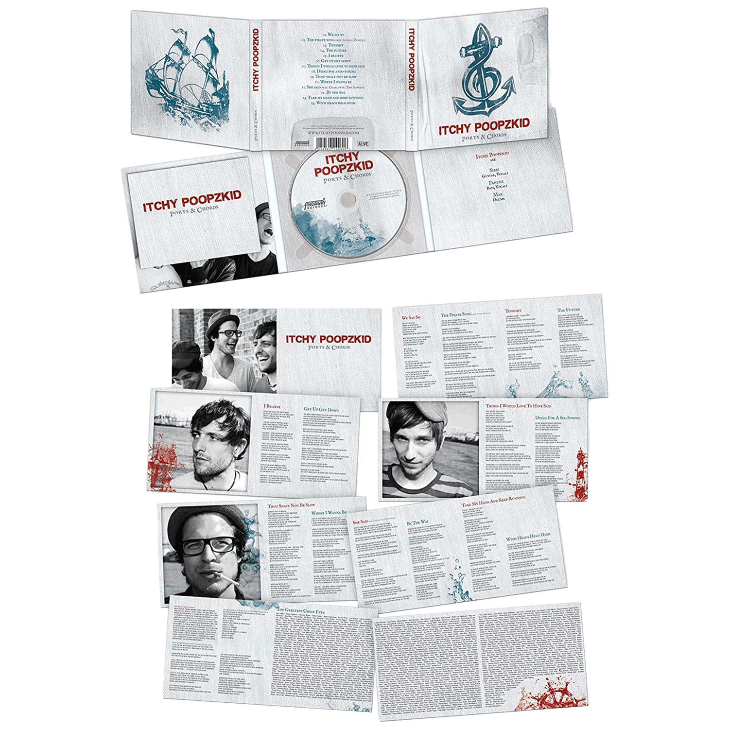 CD "Ports & chords" (Digipak)