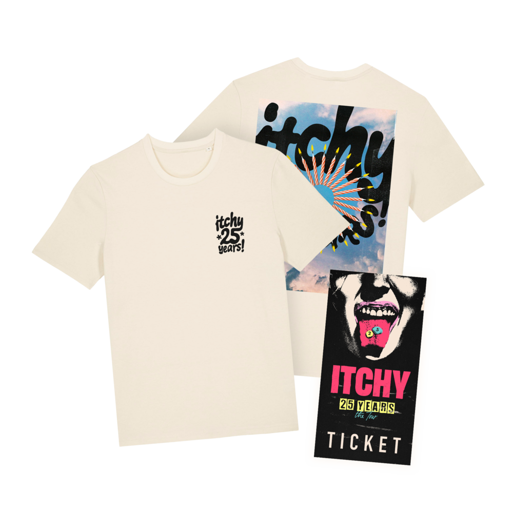 Ticket + Shirt "handwritten"