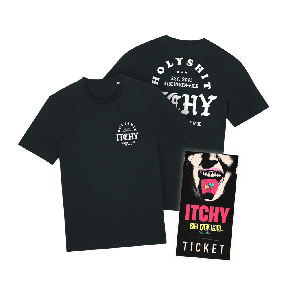 Ticket + Shirt "holy shit"