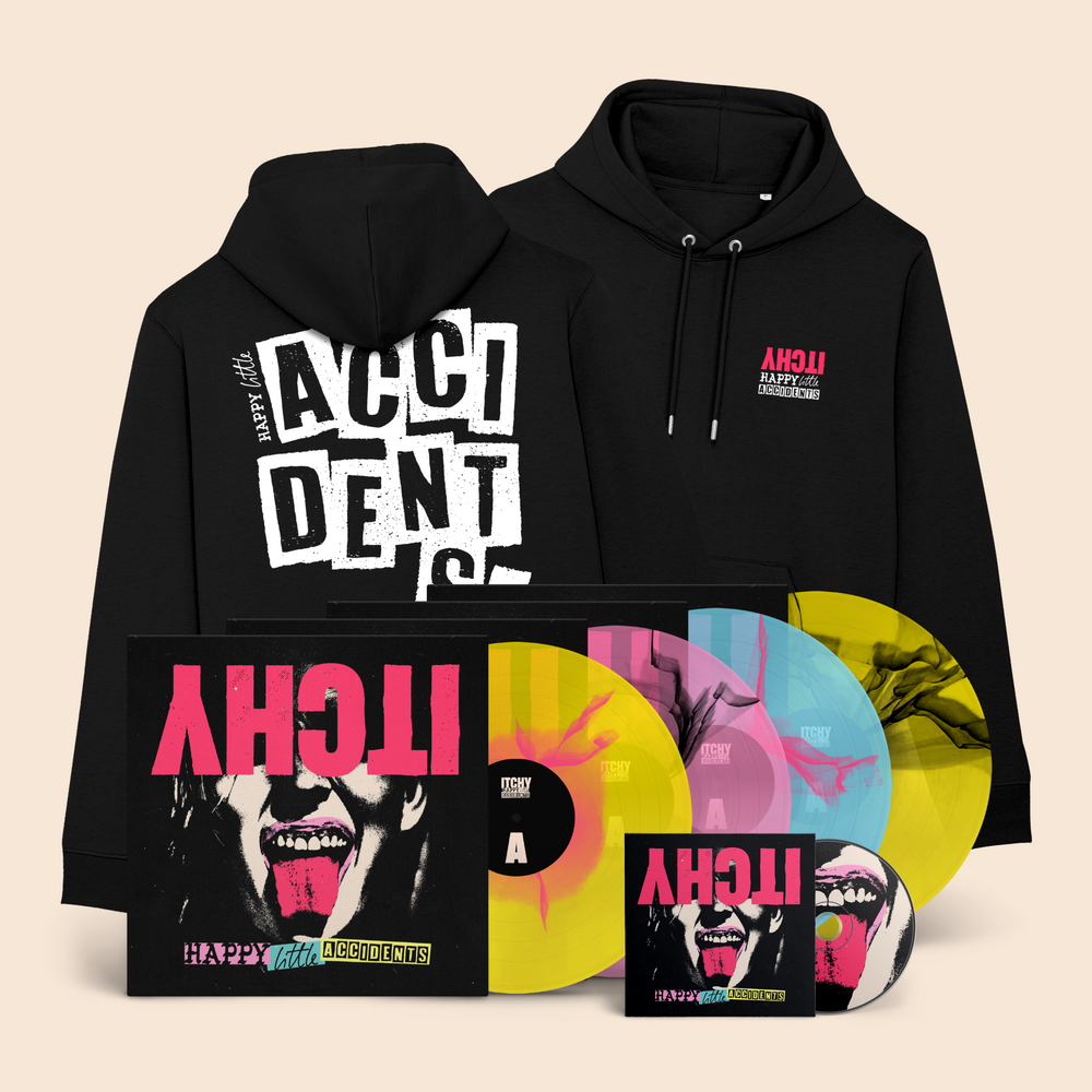 „Happy Little Accidents“ + Hoodie
